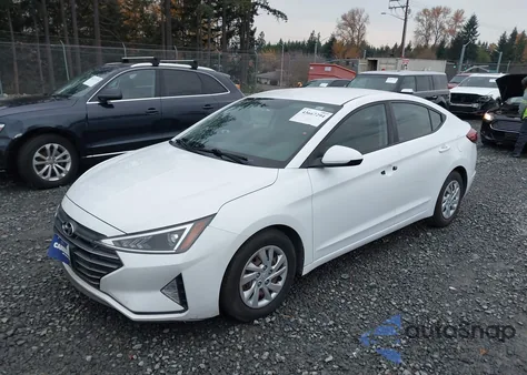 2019 Hyundai Elantra Se from USA, damaged, VIN 5NPD74LF7KH452053